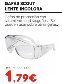 Isolana Gafas scout lente incolora oferta