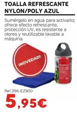 Isolana Toalla refrescante nylon/poly azul oferta