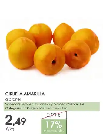 Ciruela amarilla