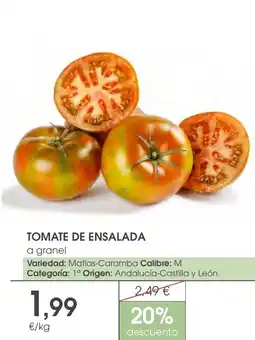 Supermercados Plaza Tomate de ensalada oferta