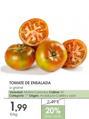 Supermercados Plaza Tomate de ensalada oferta