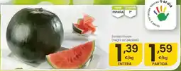 Eroski Sandia Foodie (negra sin pepitas) oferta