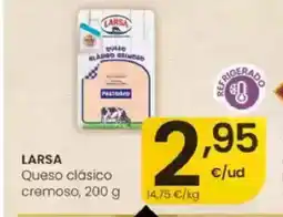 Eroski LARSA Queso clásico cremoso oferta
