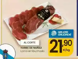 Eroski TORRE DE NUÑEZ Lomo embuchado oferta