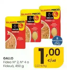 Eroski GALLO Fideo N° 2, N° 40 Fideuá oferta