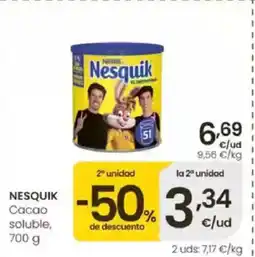 Eroski NESQUIK Cacao soluble oferta