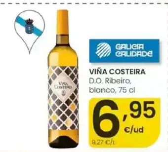 Eroski VIÑA COSTEIRA D.O. Ribeiro, blanco oferta