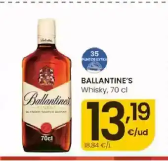 Eroski BALLANTINE'S Whisky oferta