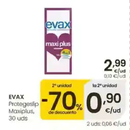 Eroski EVAX Protegeslip Maxiplus, 30 uds oferta