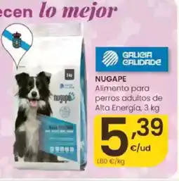Eroski NUGAPE Alimento para perros adultos de Alta Energía oferta