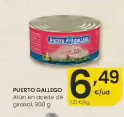 Eroski PUERTO GALLEGO Atún en aceite de girasol oferta