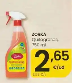 Eroski ZORKA Quitagrasas oferta