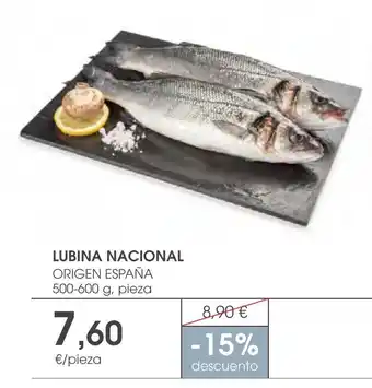 Supermercados Plaza Lubina nacional oferta
