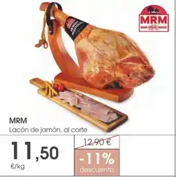 Supermercados Plaza MRM Lacón de jamón, al corte oferta