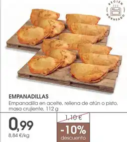 Supermercados Plaza Empanadillas oferta
