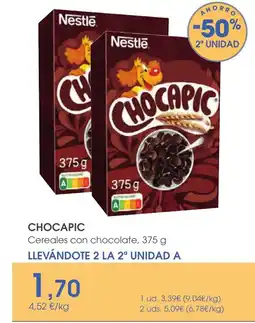 Supermercados Plaza CHOCAPIC Cereales con chocolate oferta