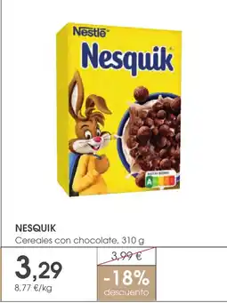 Supermercados Plaza NESQUIK Cereales con chocolate oferta