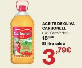 Supercor Carbonell - aceite de oliva oferta