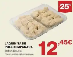 Supercor Lagrimita de pollo empanada oferta