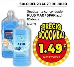 SPAR Solo - suavizante concentrado oferta