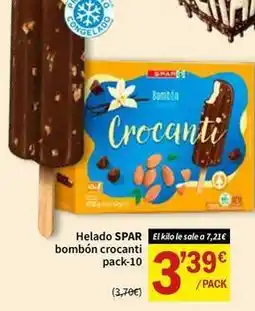 SPAR Spar - helado bombon crocanti oferta
