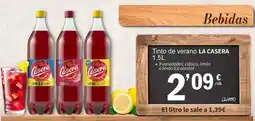 SPAR La casera - tinto de verano oferta
