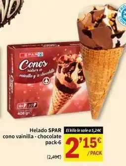 SPAR Spar - helado oferta