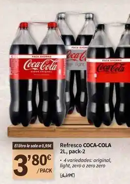 SPAR Coca-cola - refresco oferta