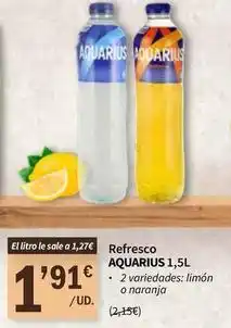 SPAR Aquarius - refresco oferta