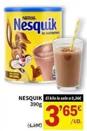 SPAR Nestlé - nesquik oferta