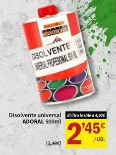 SPAR Universal - disolvente oferta