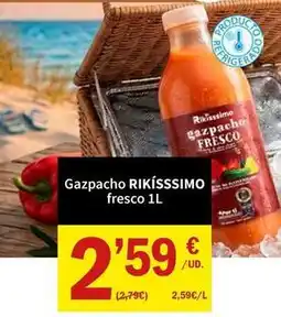 SPAR Rikisssimo - gazpacho fresco oferta