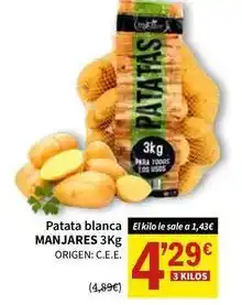 SPAR Manjares - patata blanca oferta