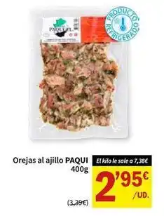 SPAR Orejas al ajillo oferta