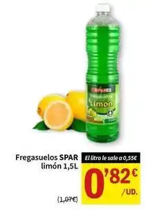 SPAR Spar - fregasuelos limon oferta