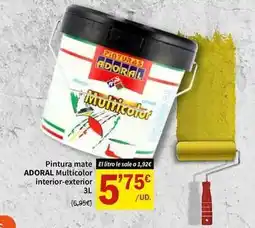 SPAR Pintura mate multicolor interior-exterior oferta