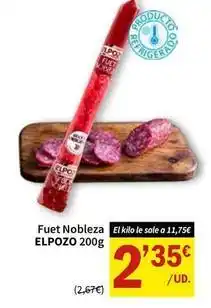 SPAR Elpozo - fuet nobleza oferta