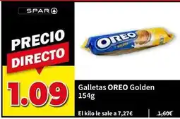 SPAR Oreo - galletas golden oferta