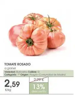 Supermercados Plaza Origen - tomate rosado oferta