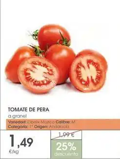 Supermercados Plaza Origen - tomate de pera oferta