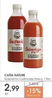 Supermercados Plaza Cañada real - gazpacho o salmorejo fresco oferta