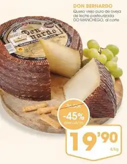 Supermercados Plaza Don bernardo - queso puro de oveja de leche oferta