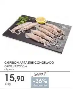 Supermercados Plaza Origen - chipirón arrastre congelado oferta
