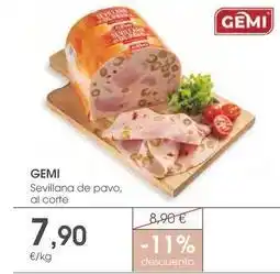 Supermercados Plaza Gemi - sevillana de pavo oferta