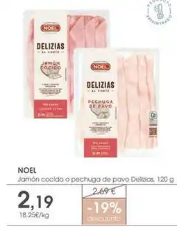 Supermercados Plaza Noel - jamon cocido o pechuga de pavo oferta