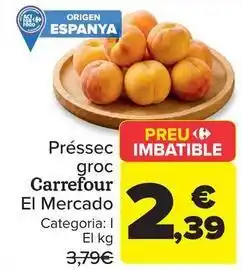 Carrefour Carrefour el mercado - melocoton amarillo oferta