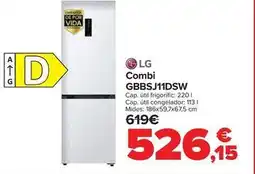 Carrefour Lg - combi gbbsj11dsw oferta