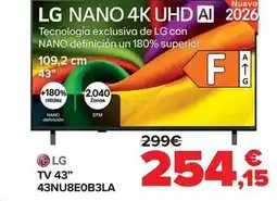 Carrefour Lg - tv 43 43nu8e0b3la oferta