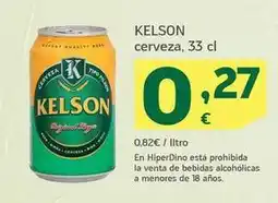 HiperDino Kelson - cerveza oferta