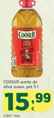 HiperDino Coosur - aceite de oliva suave oferta